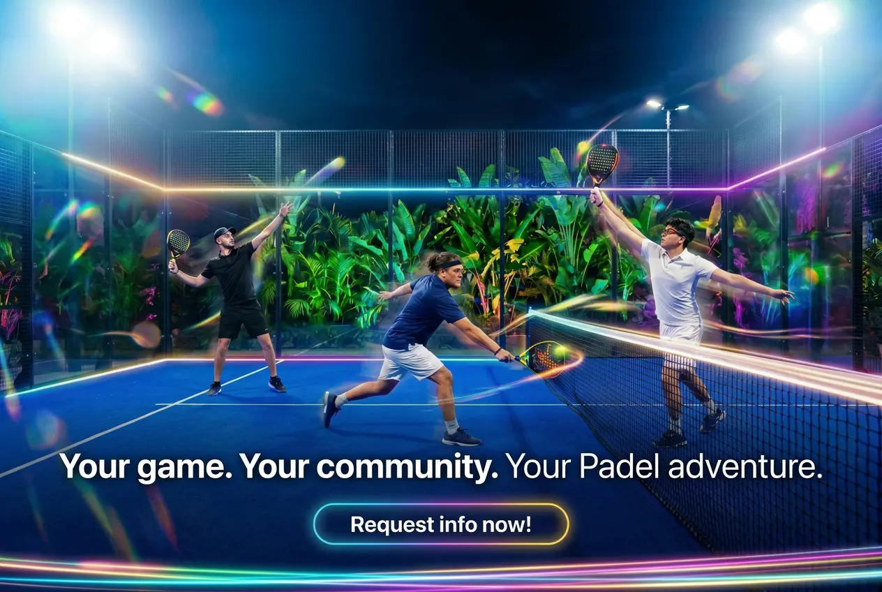 More than just a sports club: Padel@LSV - Info about trial trainings straight to your inbox!